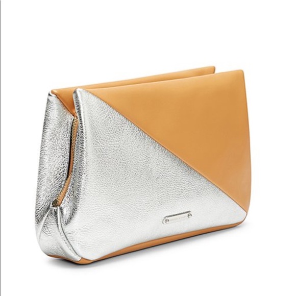 Rebecca Minkoff Handbags - Rebecca Minkoff Splice Genuine Leather Clutch Bag